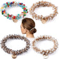 Glam Crystal-Beaded Hair Ties