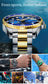 TimeMaster Stainless Steel Quartz Watch