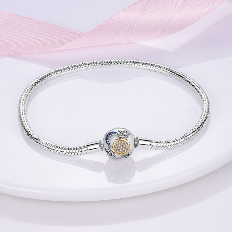 Celestial Harmony Silver Bracelet CZ