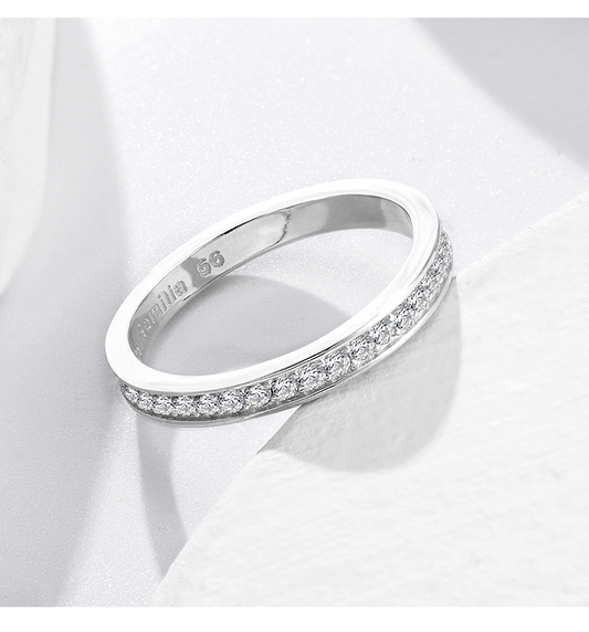 Sterling Silver CZ Stackable Rings