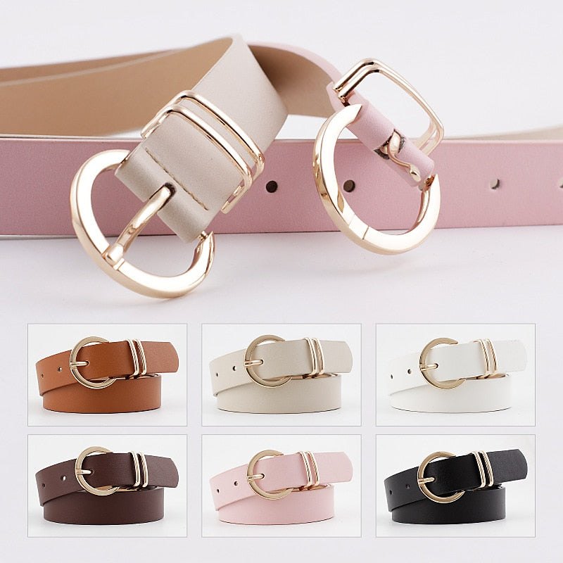 Circle Chic: The Round Buckle Belt