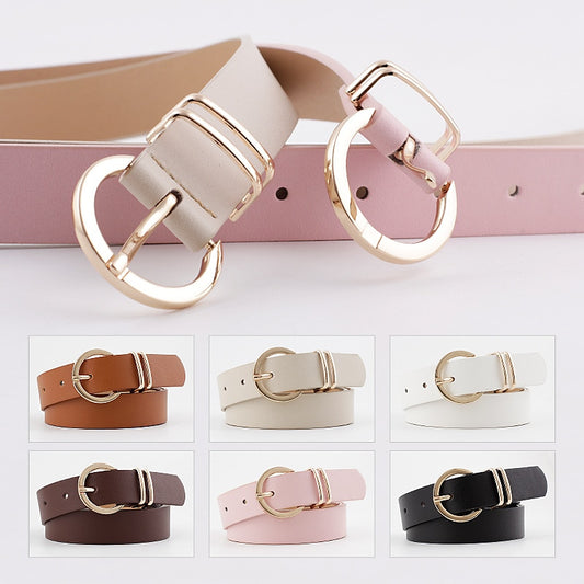 Circle Chic: The Round Buckle Belt