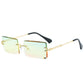 Rimless Rectangle Sunglasses