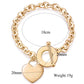 Ginavino Love Heart Charm Bracelet