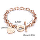 Ginavino Love Heart Charm Bracelet