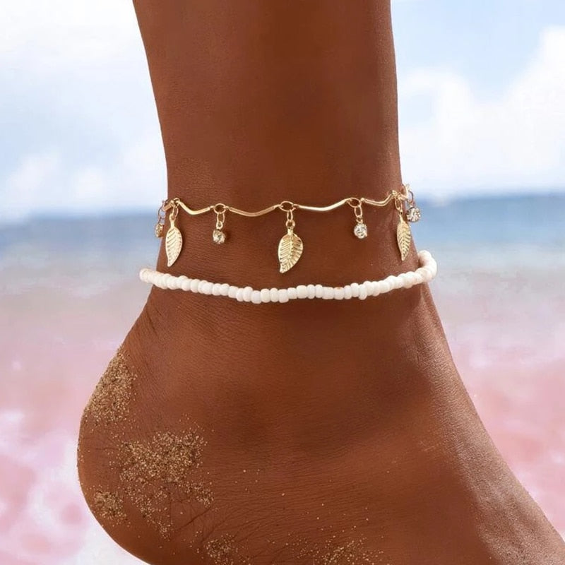 BeachVibes Anklet Chain Sets