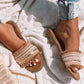 Fringed Beach Sandals