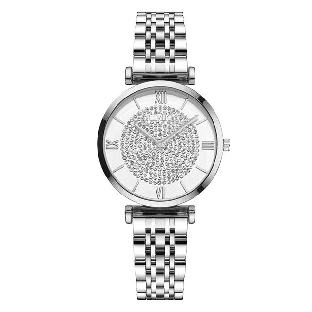 Crystal Bracelet Watch