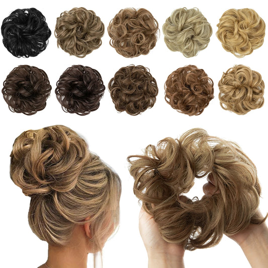 Messy Bun Hair Scrunchies