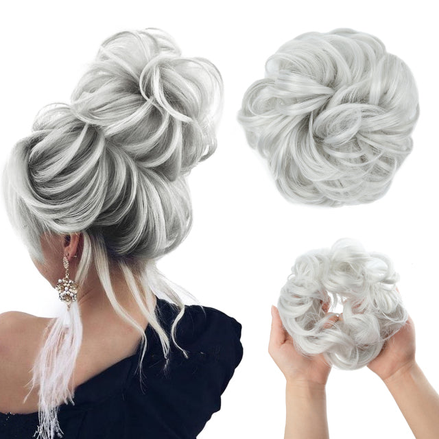 Messy Bun Hair Scrunchies