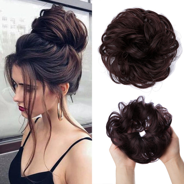 Messy Bun Hair Scrunchies