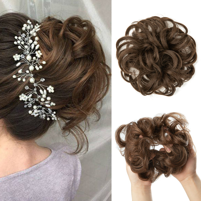 Messy Bun Hair Scrunchies